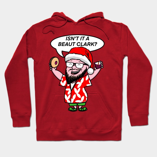 Mr Morrow - Festive edition Hoodie by Dark_Inks